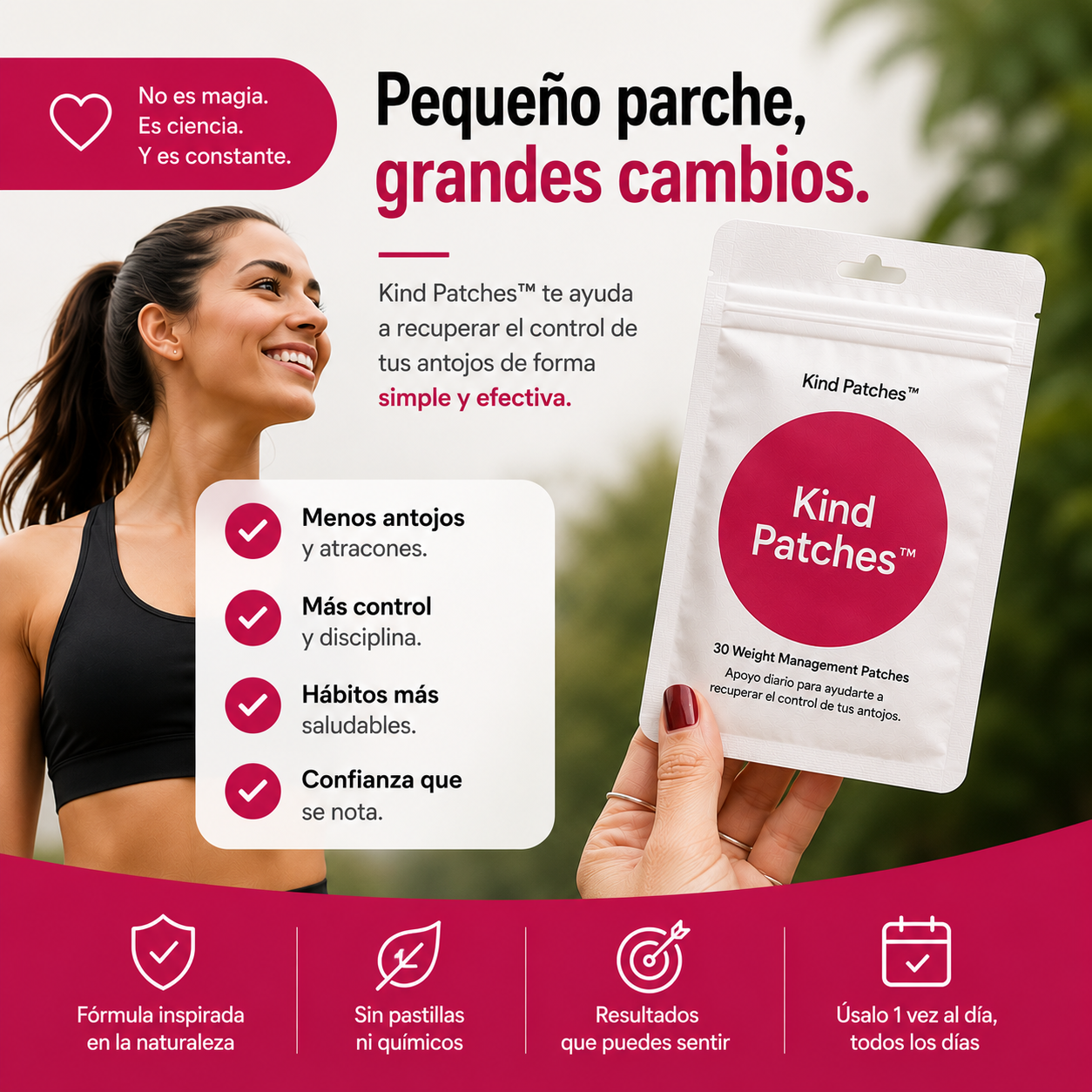 Parches GLP-1  Kind Patches - 30 días